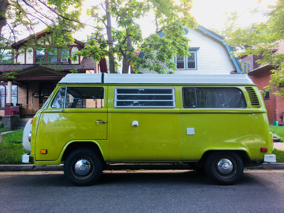 Gypsy Green Volkswagen Van