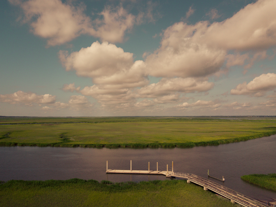 River and Clouds