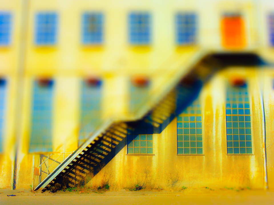 Abstracted Stair Shadow