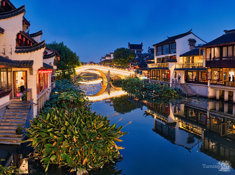 Qibao Water Town, Shanghai 16x9