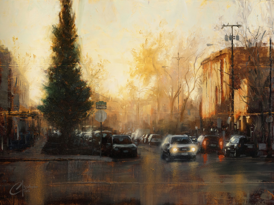 West Street at Sunset