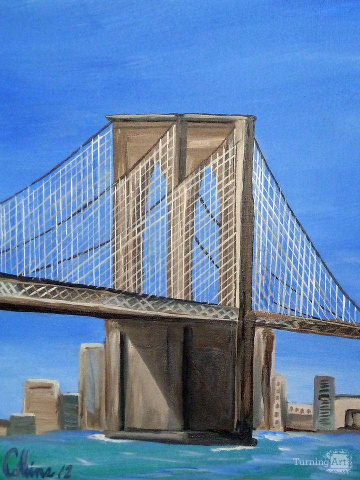 Brooklyn Bridge Closer View