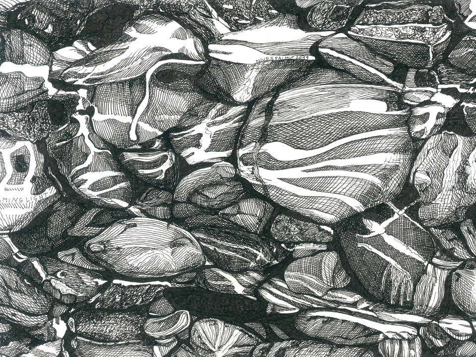 STREAMING LIGHT II 1000 Drawings Project