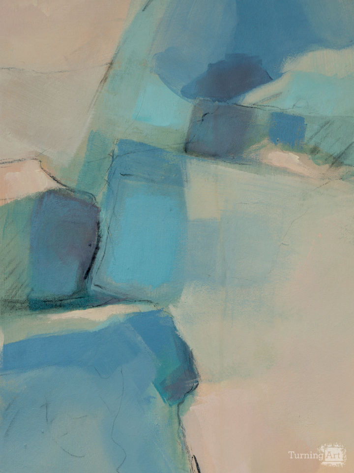 Yellow, Teal and Blue