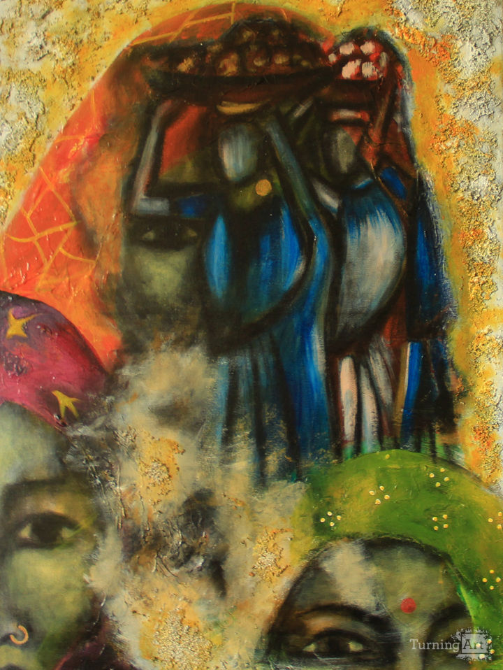 Woman on the highway