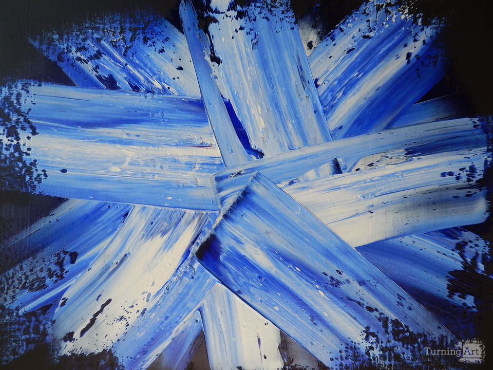 SPACE CRYSTALS--BLUE