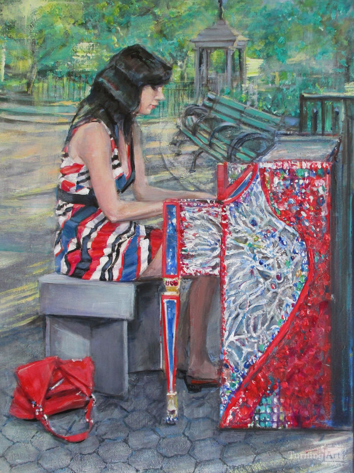 Sing for Hope Piano Tompkins Square Park