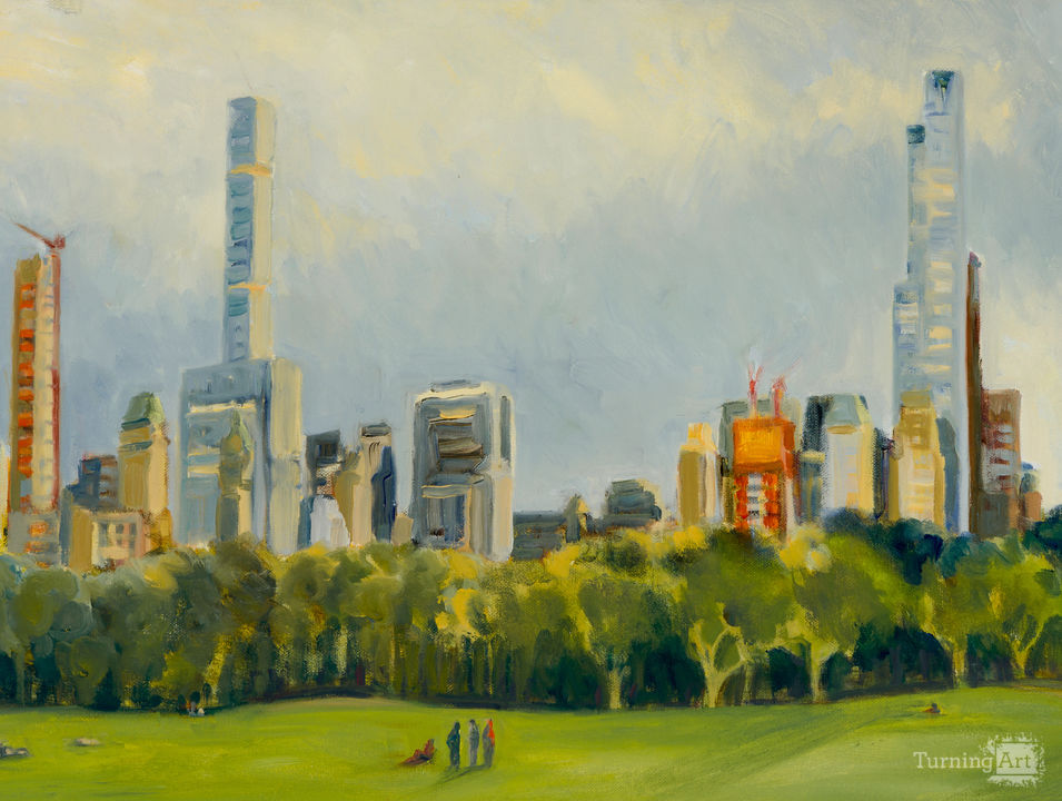 Skyline from Sheep Meadow August 2017