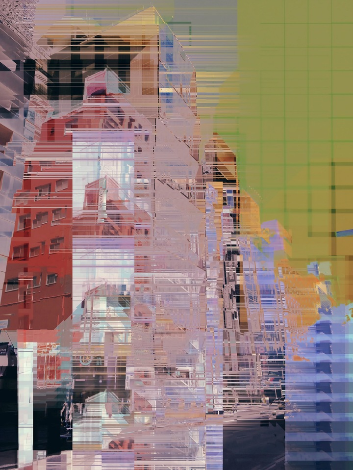 LA, Urban view in the spring morning