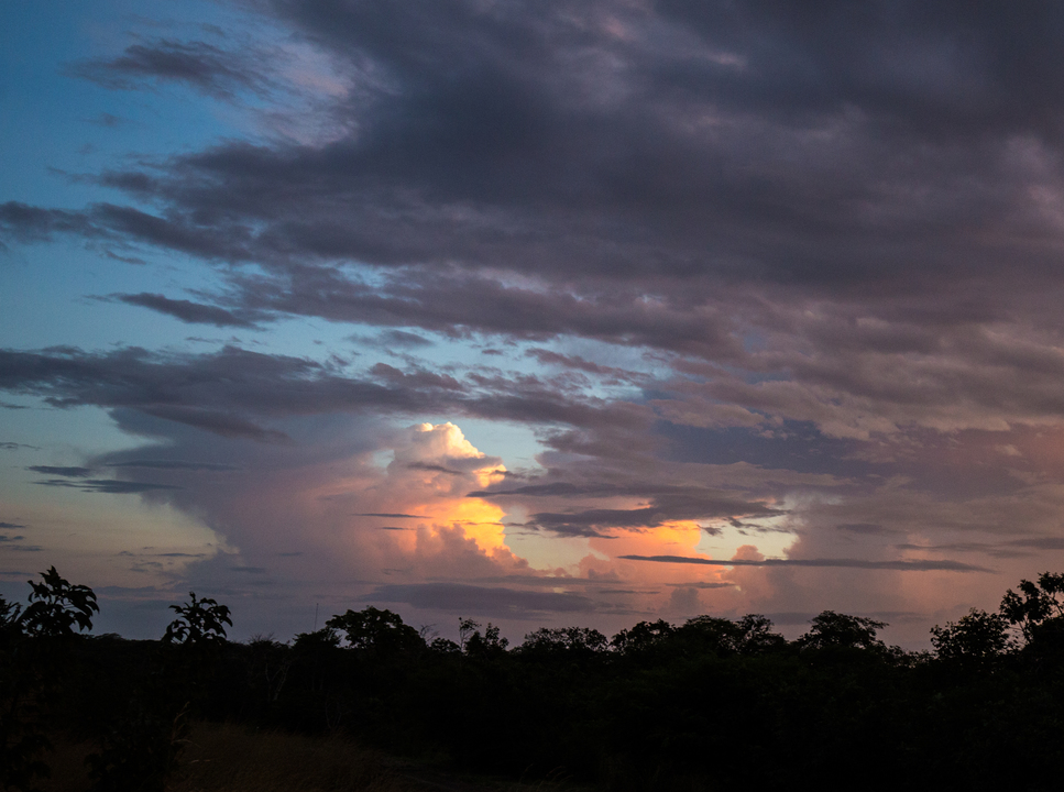 Sunset in Tropics