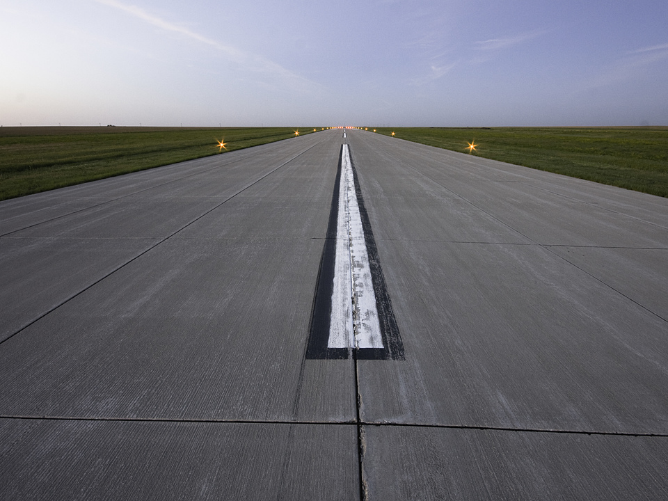 Tribune Airport Runway
