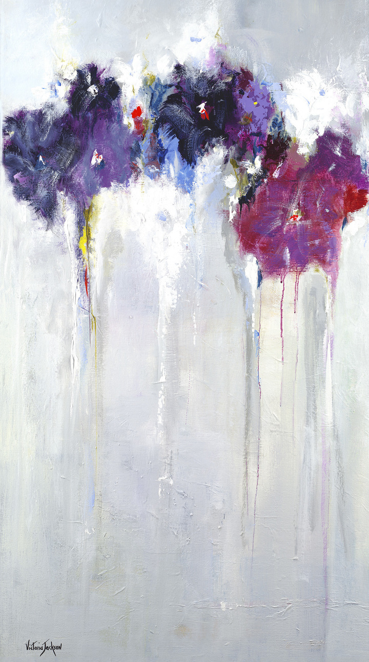 Falling into Purple I