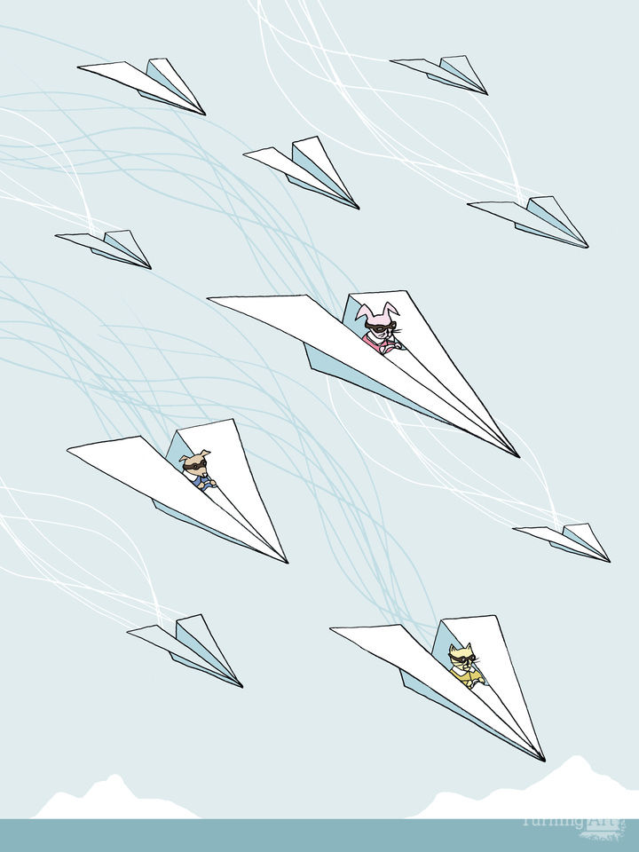 Paper Airplane Air Force