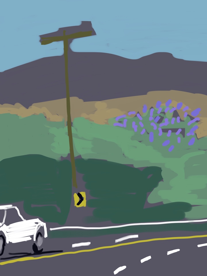 Sunset near the Beach