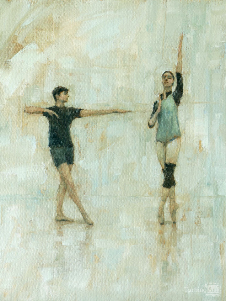 Lord and Lady Capulet (Ballet Cymru rehearsal 181)