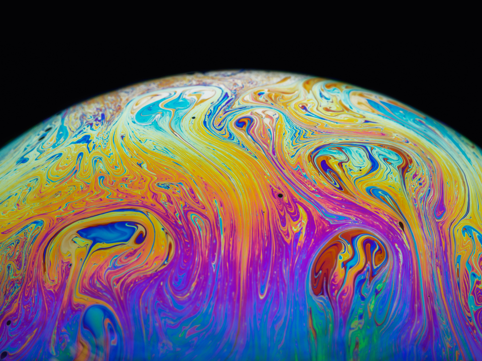 Soap Bubble Close Up