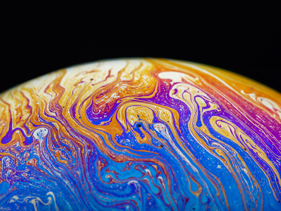 Soap Bubble Close Up