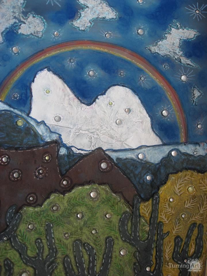 Rainbow in The Winter