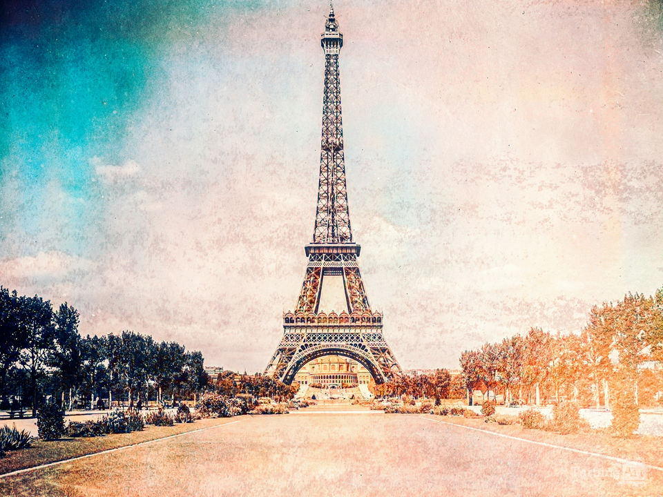 Eiffel Tower Vintage