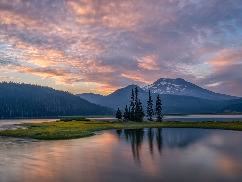 Sparks at South Sister