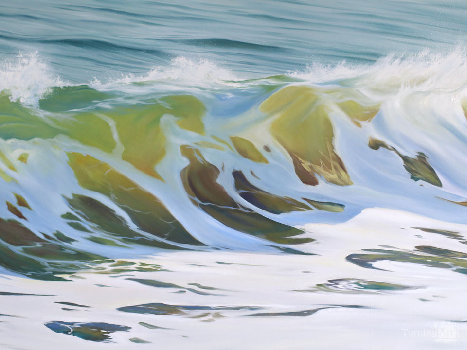 Acceptance Colorful Ocean Wave