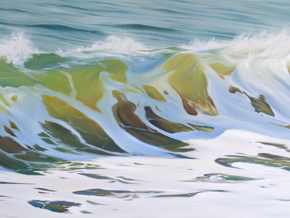 Acceptance Colorful Ocean Wave