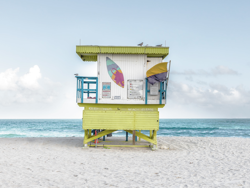 "Miami Lifeguard Chair" - 3rd Street