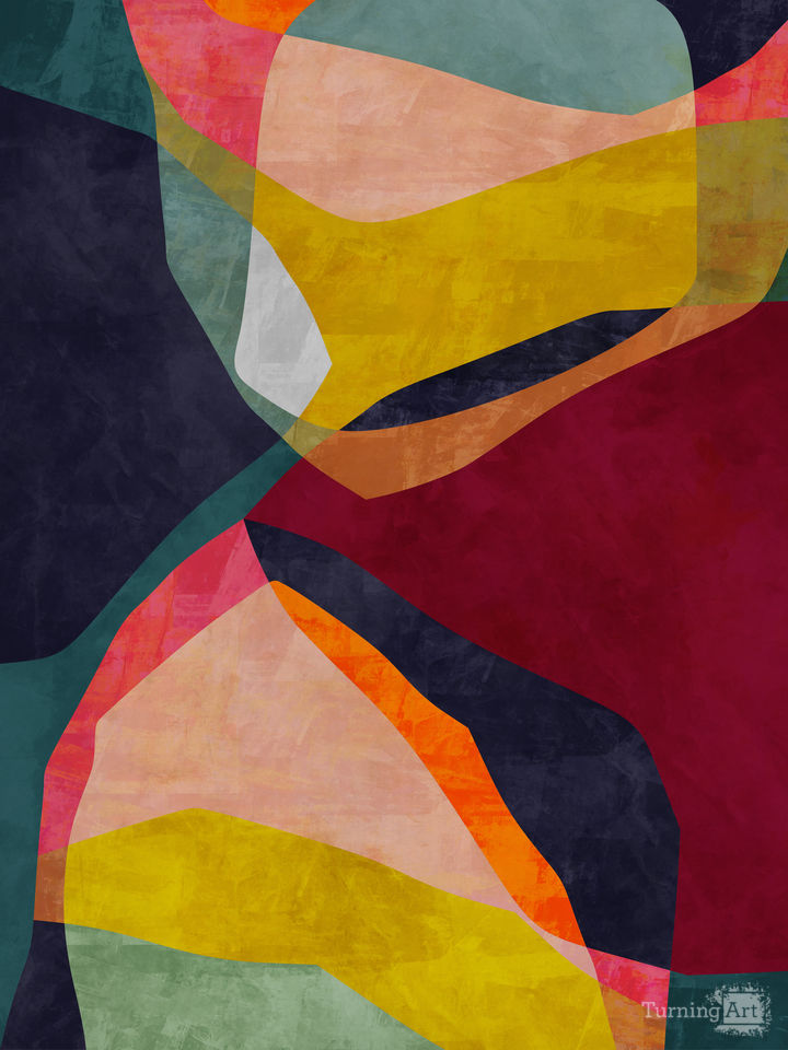 Colored and Overlaid Parts