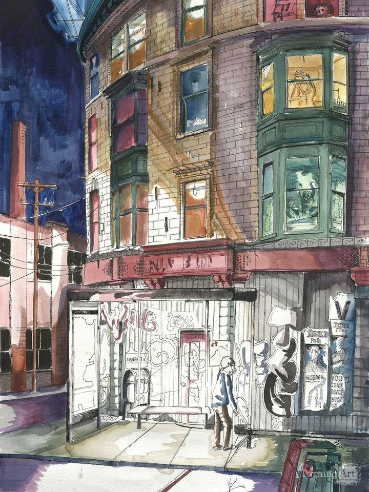 "Three and a Half Stages" (Outside the Window)