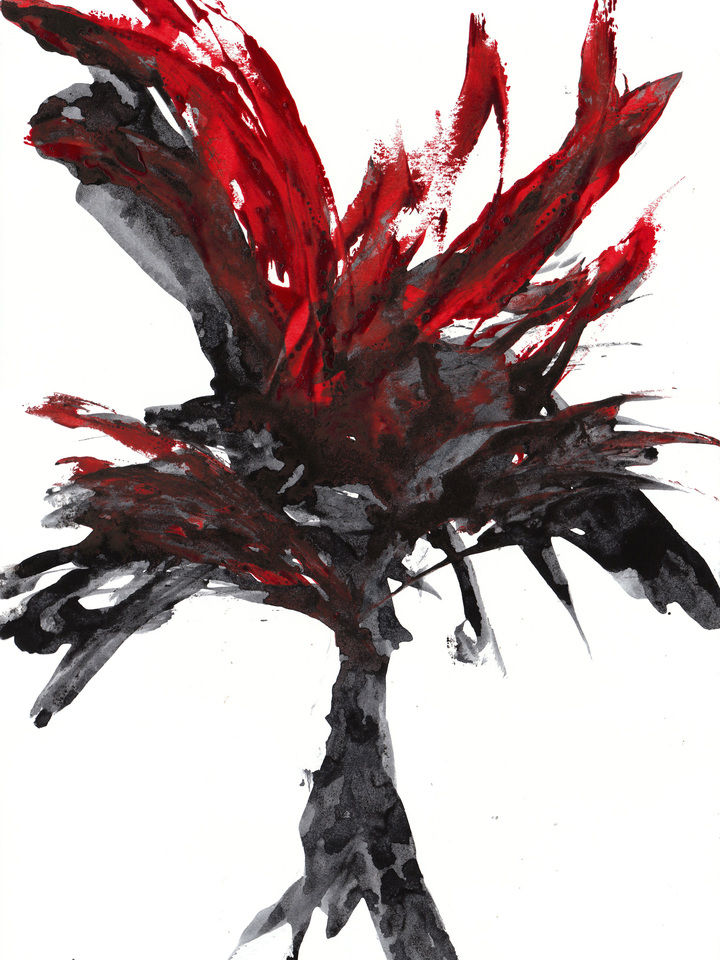 Black & White Abstract Expressionism Painting 657.102510