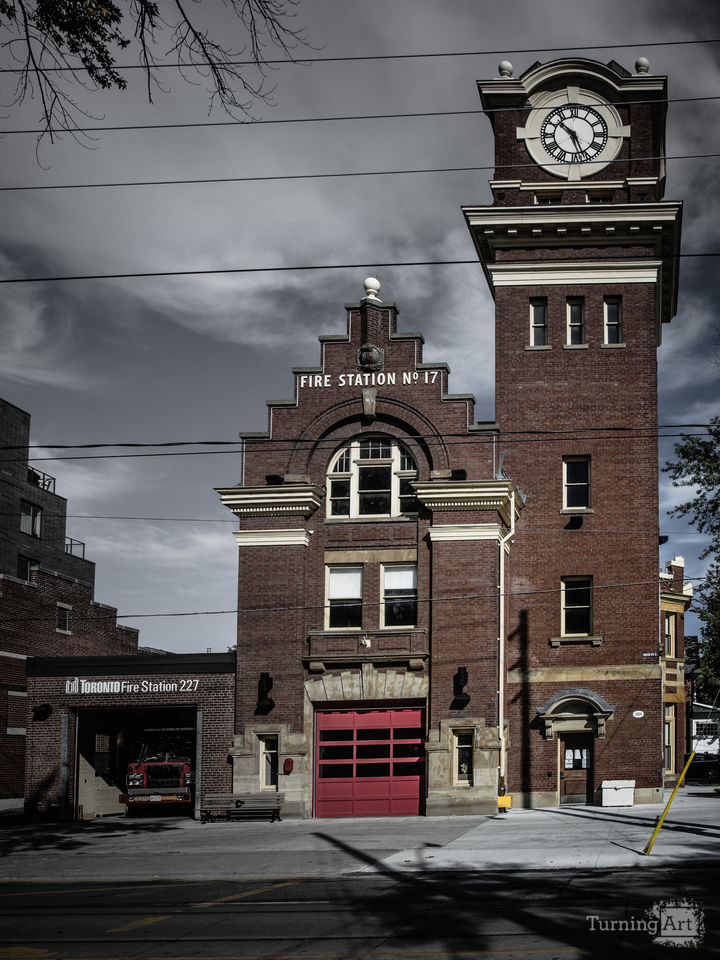 Toronto Fire Station No 227 2 Color Version