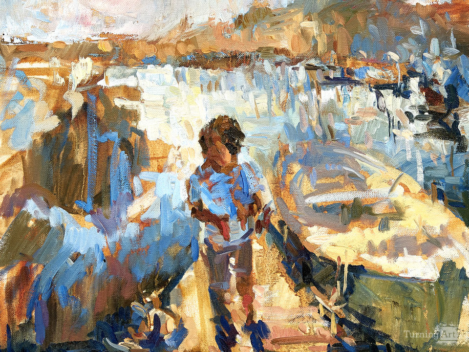 Sardinian paintings. Mark