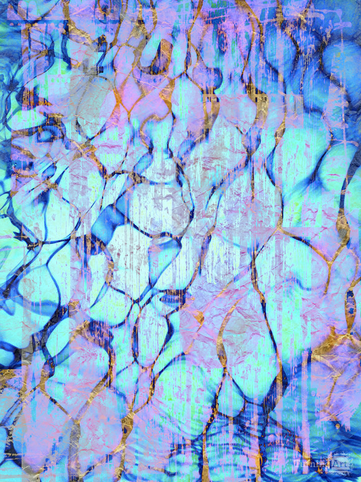 Tropical Colorful Abstract Water 2