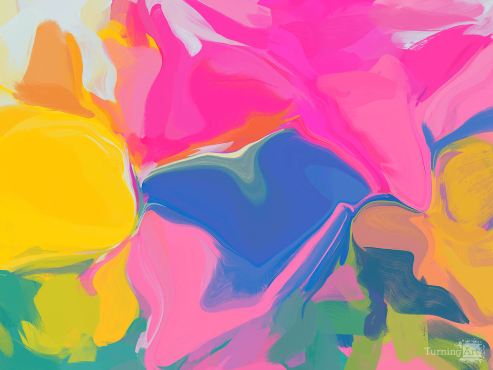 Color Burst Abstraction 16-03-11