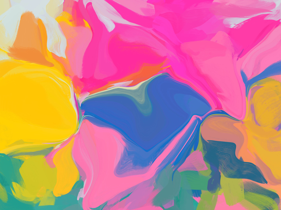 Color Burst Abstraction 16-03-11