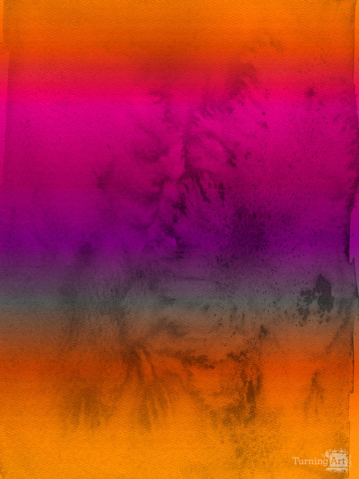 Watercolor Abstract - Inspired by Rothko 24