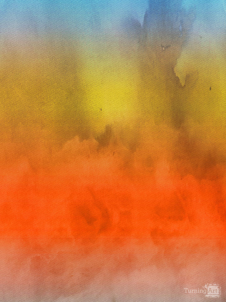 Watercolor Abstract - Inspired by Rothko 27