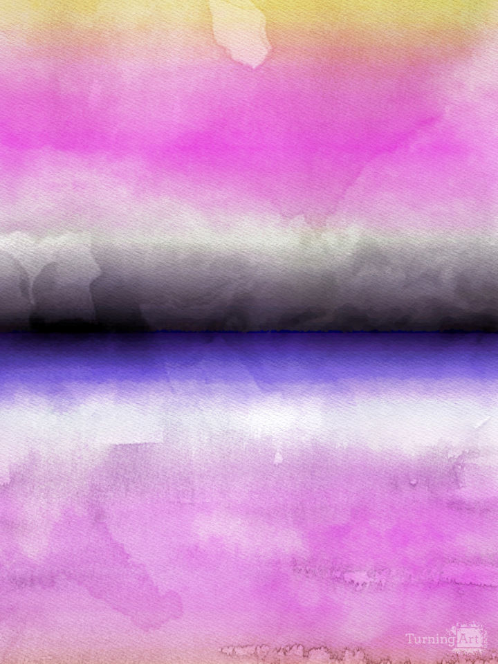 Watercolor Abstract - Inspired by Rothko 9