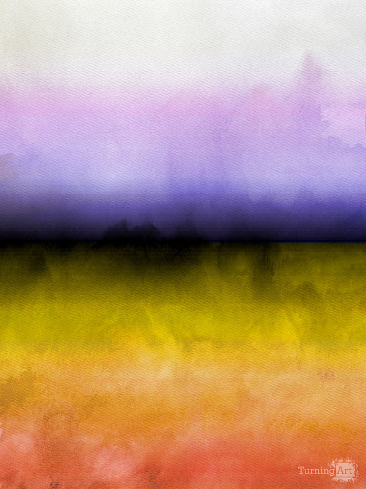 Watercolor Abstract - Inspired by Rothko 39