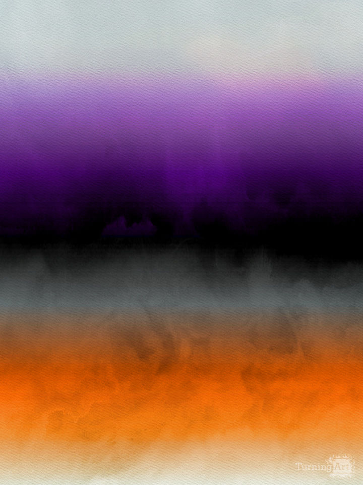 Watercolor Abstract - Inspired by Rothko 24