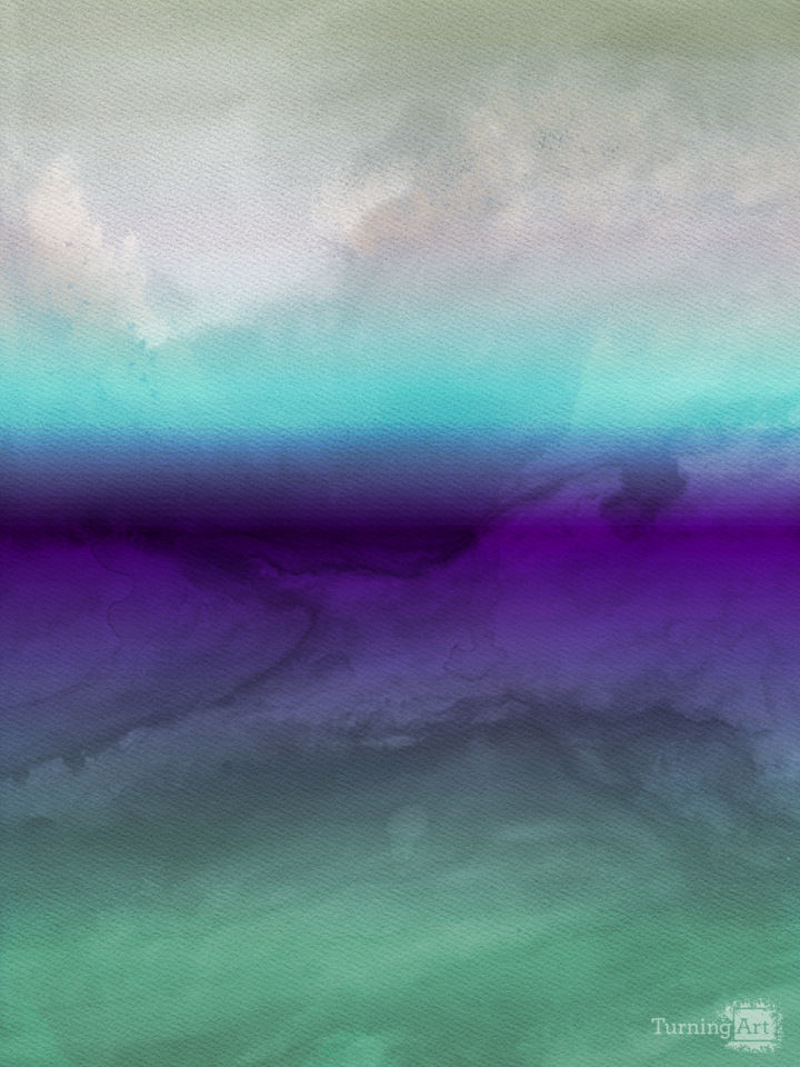 Watercolor Abstract - Inspired by Rothko 7