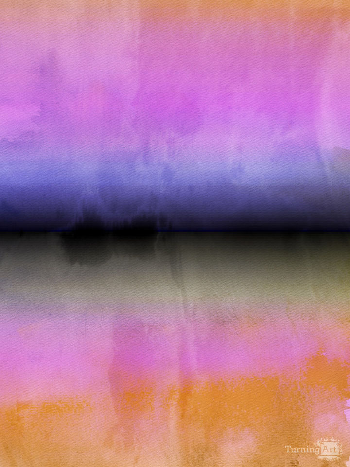 Watercolor Abstract - Inspired by Rothko 12
