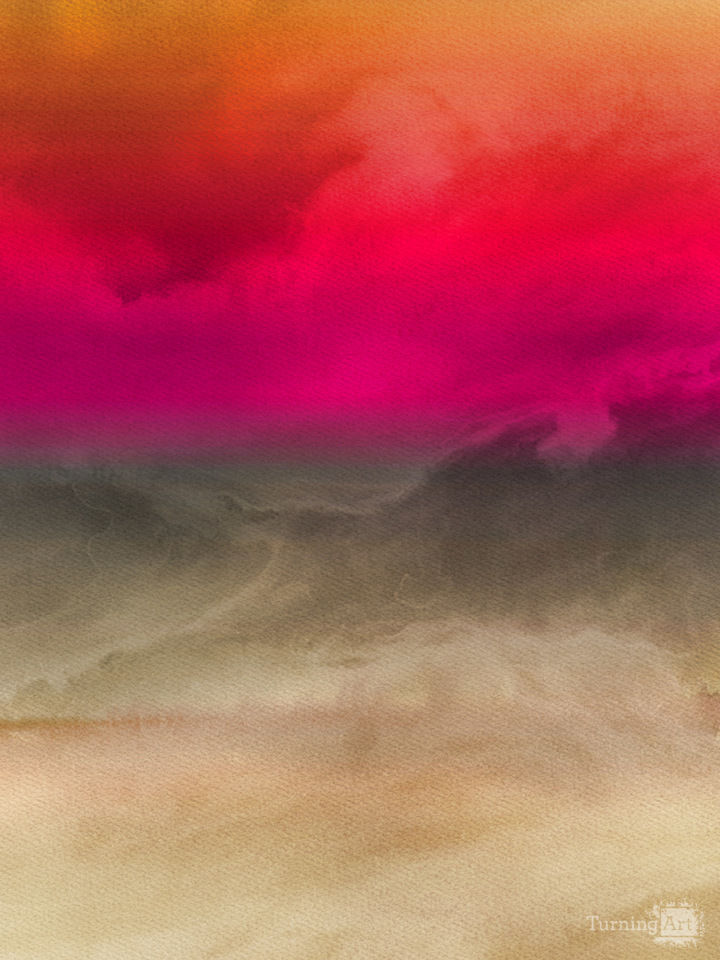 Watercolor Abstract - Inspired by Rothko 3
