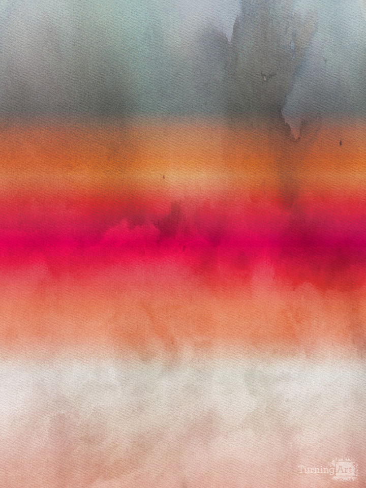 Watercolor Abstract - Inspired by Rothko 30