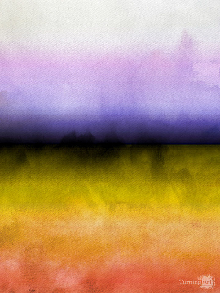 Watercolor Abstract - Inspired by Rothko 39