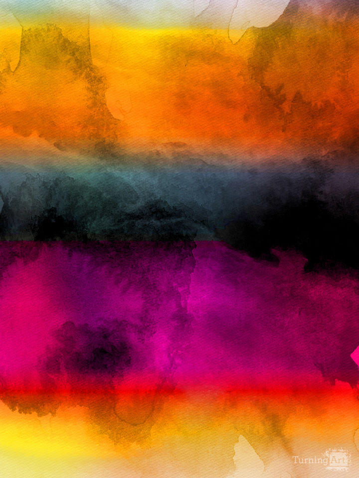 Watercolor Abstract - Inspired by Rothko 60