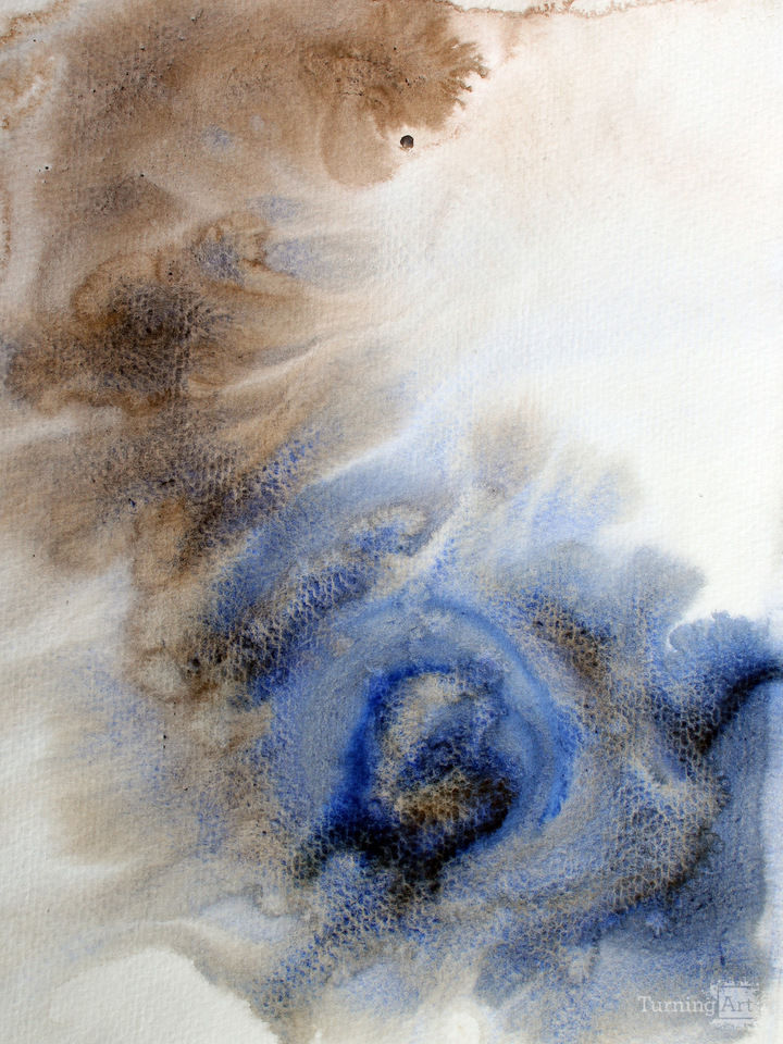 Coastal Watercolor Abstract 84