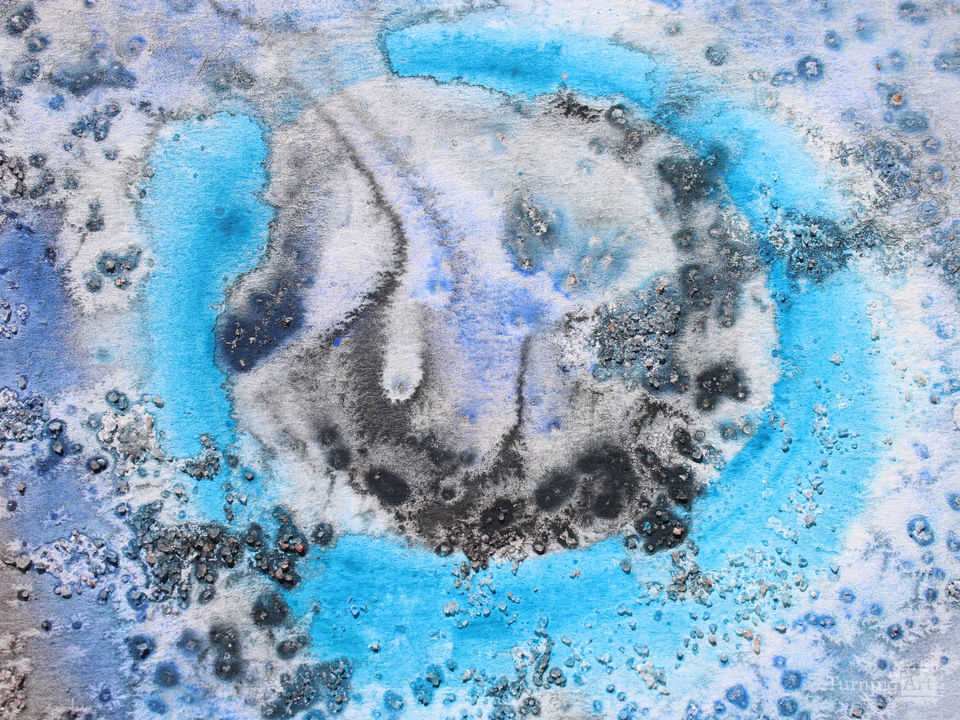 Coastal Watercolor Abstract 04