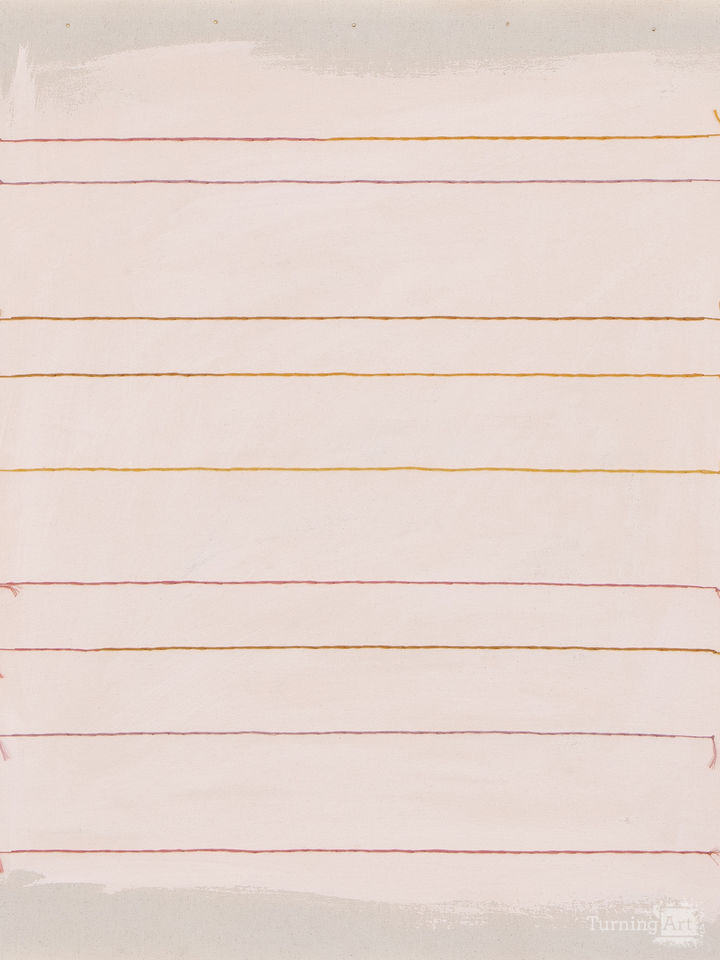 Pale Pink With Dusty Rose Stripes