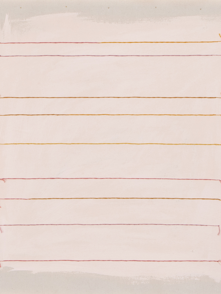 Pale Pink With Dusty Rose Stripes